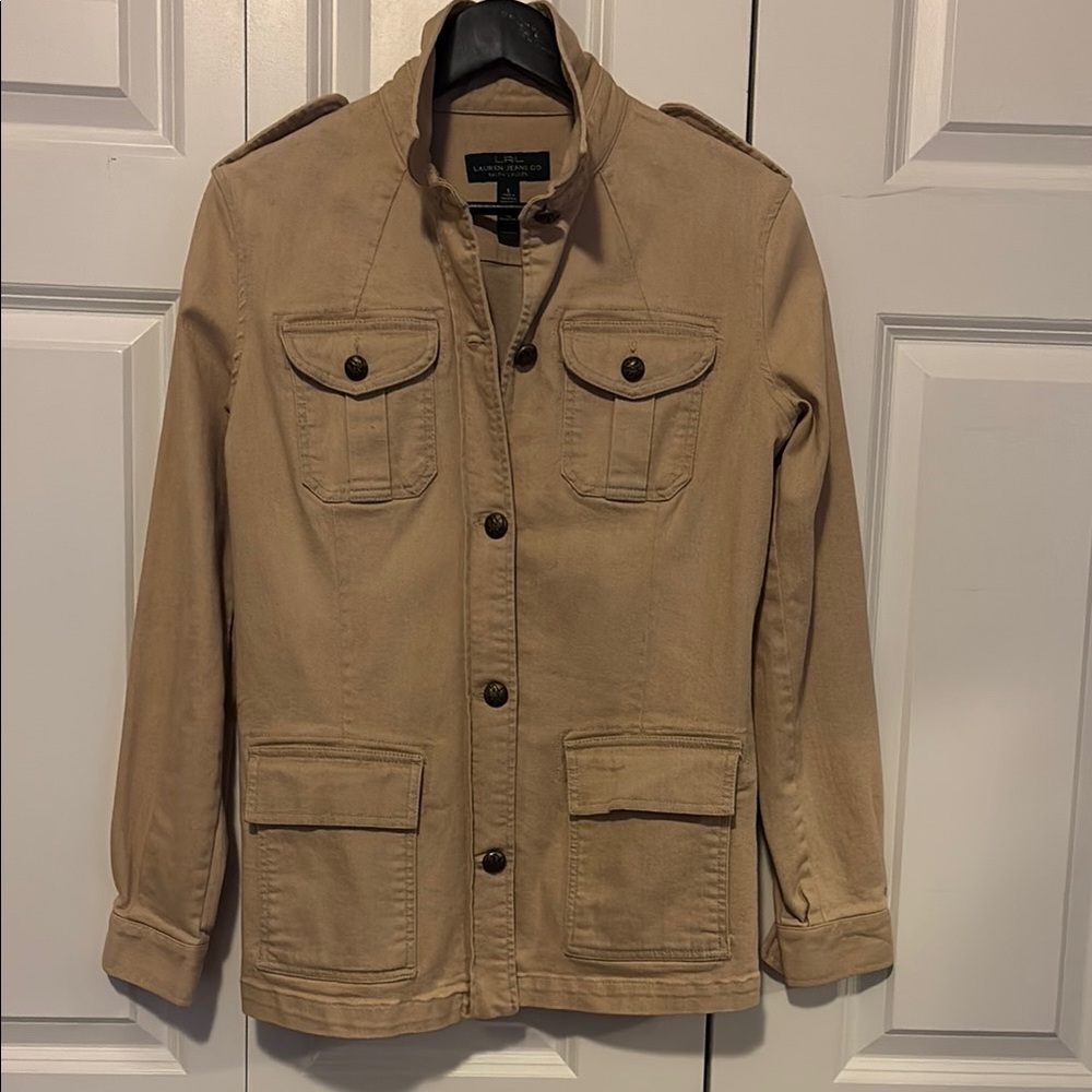 Polo Ralph Lauren Khaki Military Style Women's Jacket